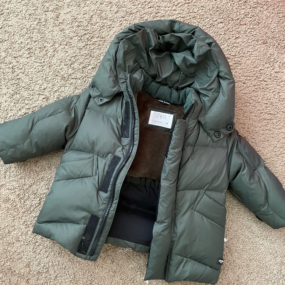 Zara puff winter jacket